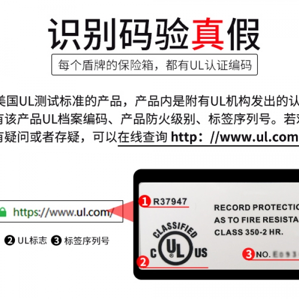UL認(rèn)證防火保險柜如何辨別真?zhèn)危砍瑢嵱玫牟樵儾襟E，速戳~